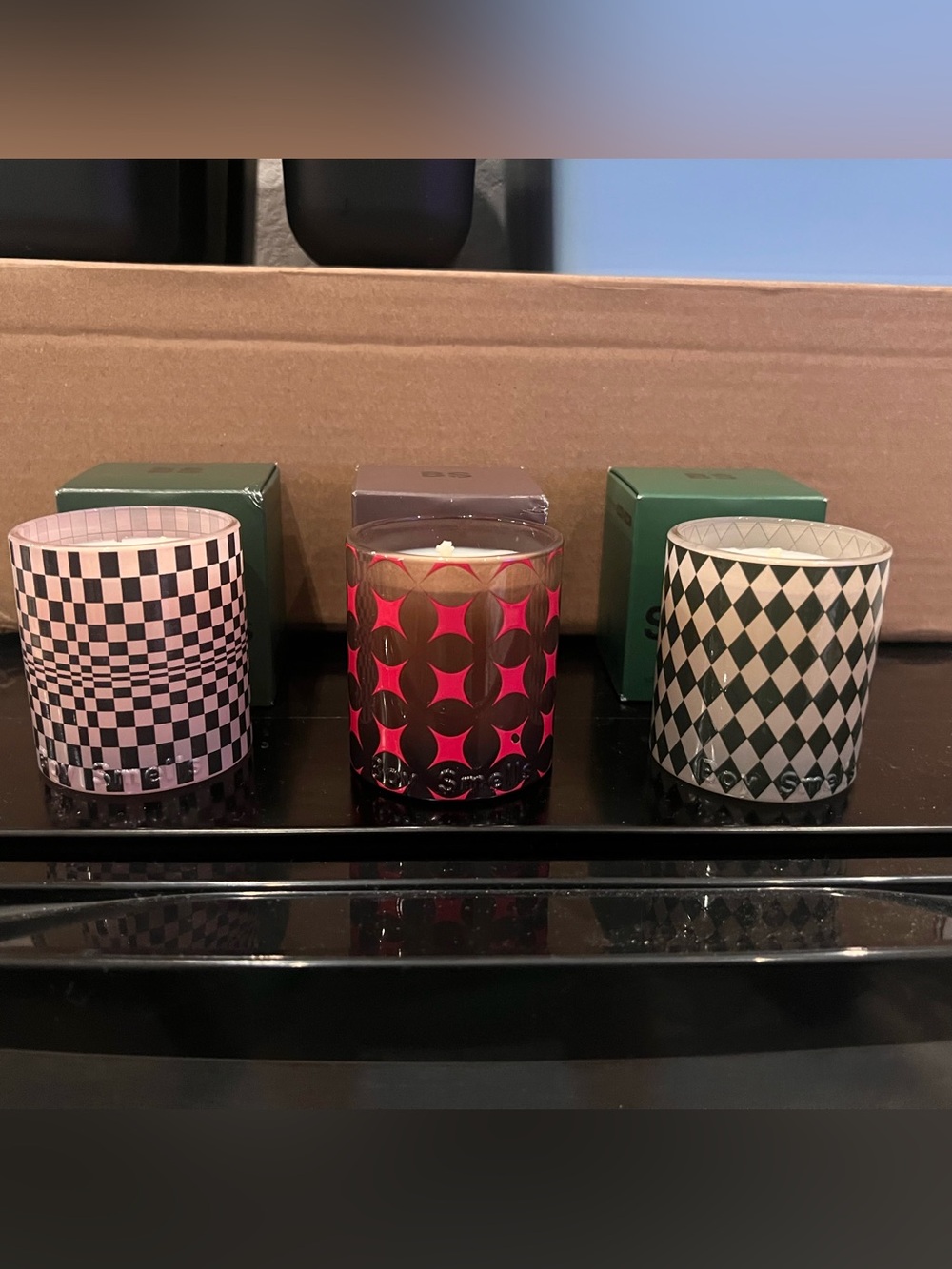 Boy Smells Candle 3-piece gift set-Hinoki Fantome-Starry Spice-XXmas Tree